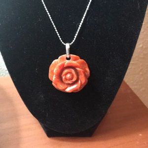 Rose necklace